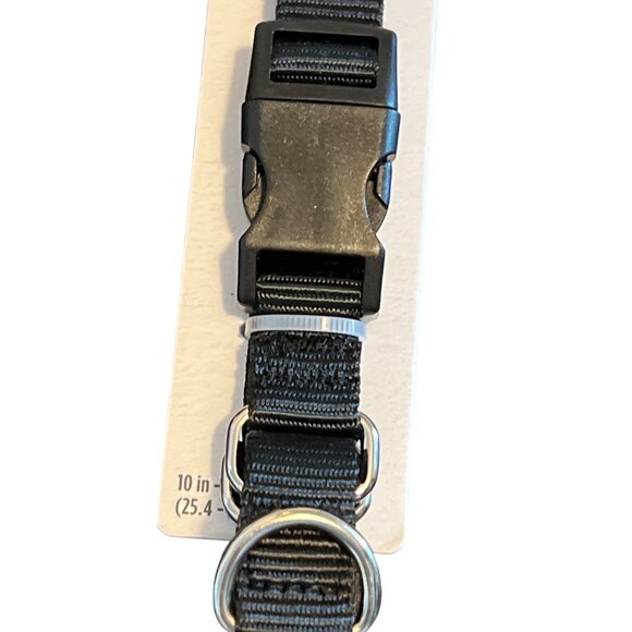 Top Paw Training No Slip Martingale Dog Collar Adjustable Black Size Small NWT - Picture 2 of 4